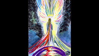 'Angelic 1' Original Art Painting Timelapse 3-10-23