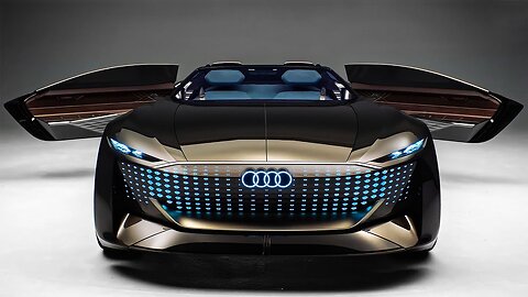 Audi skysphere - Wild Roadster with a Variable Wheelbase!