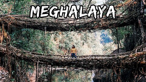 Trekking to Double Decker Living Root Bridge in Sohra (Cherrapunji) | Meghalaya Vlog Ep #3