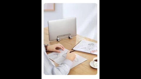 Vertical Laptop Stand | laptop stand holder | laptop stand for desk | adjustable laptop stand