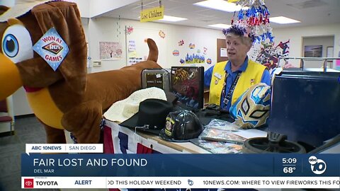 San Diego Fair lost and found manages hundreds of items