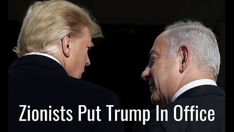 Dr. Shiva: Zionists Put Trump In Office