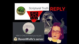 Reply to Miss Raven Wolf aka Golanv Waya / NOT Spiritual Truth Youtube Devil +Plus & Ed D Salazar