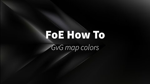Understanding what the GvG map colors mean
