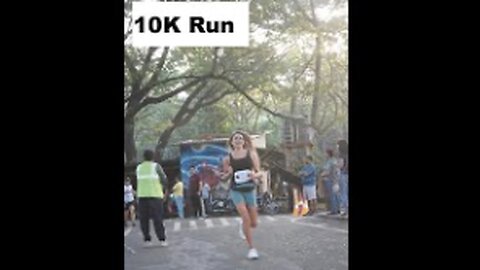 Breatharian style 10K run
