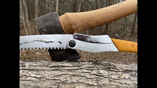 Silky Saw vs. Axe: Speed Test