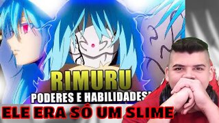 REACT PODERES E HABILIDADES DE RIMURU TEMPEST LORDE DEMÔNIO TENSEI SHITARA SLIME - MELHOR DO MUNDO