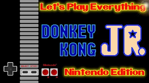 Let's Play Everything: Donkey Kong Jr.