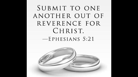 Marriage, the shadow of our marriage to Christ.