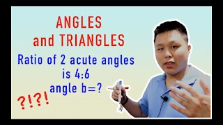 Finding Angles of a Right Triangle - Practice Problem | CAVEMAN CHANG