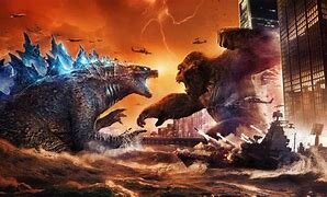 Godzilla attacks Kong and his transport team