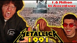 Metallica - Enter Sandman Live Moscow 1991