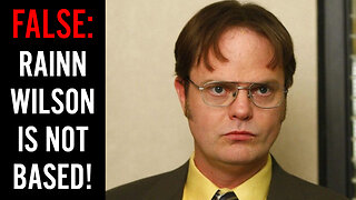 Rainn Wilson seems to DEFEND Christianity on Twitter?? Don't be fooled!!