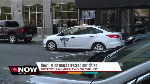 Detroit is second most stressed out city in U.S., report finds