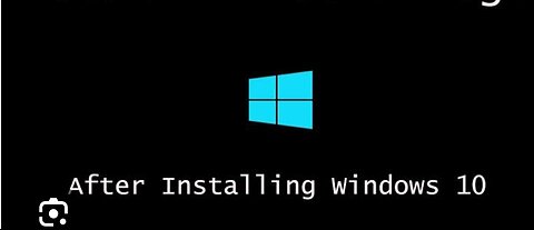 Windows 10 installation at home