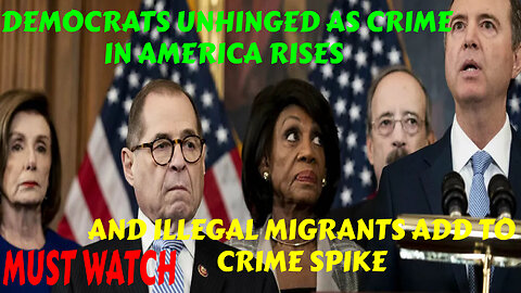 MUST SEE DEMOCRATS UNHINGED AS CRIME IN AMERICA RISES AND ILLEGAL MIGRANTS ADD TO CRIME SPIKE