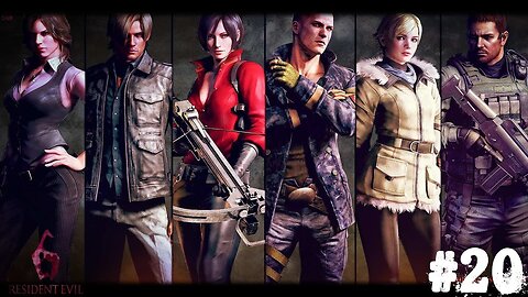 Resident Evil 6 |20| A la poursuite du diamant v... d'Ada Wong pardon !