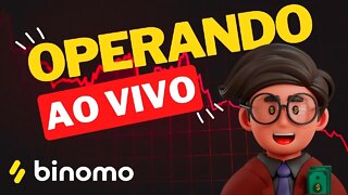 Operando Opções Binárias ao Vivo Agora - BINOMO