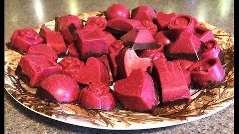 Raspberry Cream Chocolates