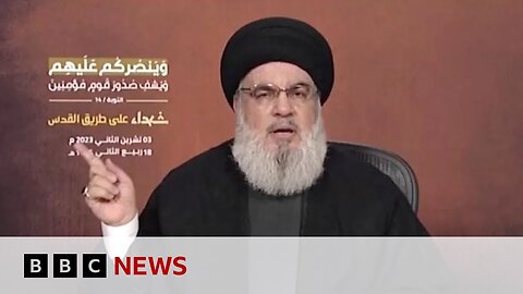 Hezbollah leader says Hamas attacks on Israel were ‘100% Palestinian’ - BBC News