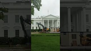 5/6/22 Nancy Drew in DC-Video 2- WH Fountain Wall Down-WH Tours Going On!