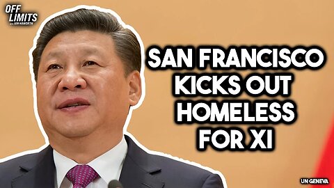 San Francisco Clears Out Homeless & Street Poop For Joe Biden & Xi Jinping's Visit