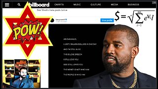 Gloat GOAT Kanye West Loses 2B, Taunts That He's Still Alive After Spotlighting Jewish Influence