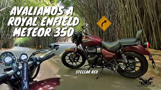 Avaliação Royal Enfield Meteor 350 - VivoComMoto TEST