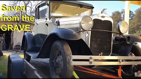 Saving a 1930 Ford Model A coupe, Meet Gandalf the Grey!