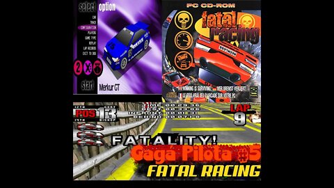 GAGÁ PILOTA #5 - FATAL RACING - MS-DOS