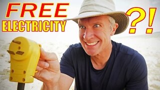 The Cheapest RV Campground in America with 30A/50A Electric -- 100% FREE! :O