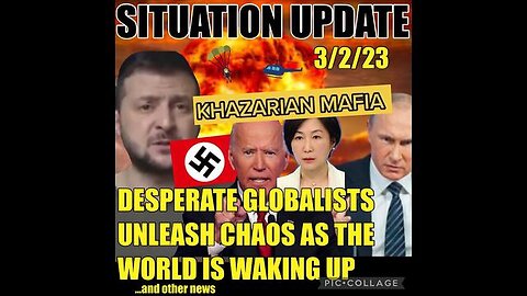 SITUATION UPDATE - DESPERATE GLOBALISTS UNLEASH CHAOS AS THE WORLD IS WAKING UP! US UNDER DOMESTIC..