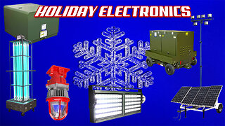 LED Lighting, Power Distribution, Industrial Heaters, UVC Light & More for Christmas 2022