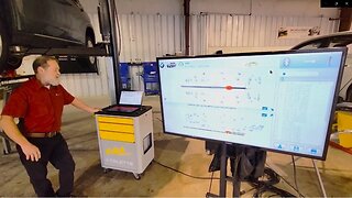 Electronic Measuring System NAJA 3D Rail Setup and Calibration