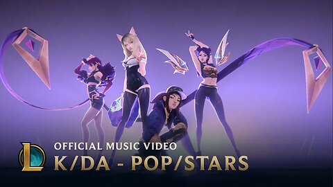 K/DA - POP STARS (ft. Madison Beer, (G)I-DLE, Jaira Burns) - Music Video - League of Legends