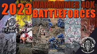 What's Inside the 2023 Christmas Warhammer 40k Battleforces?!