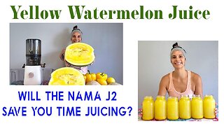 Lets Make A Yummy Yellow Watermelon Juice In The Nama J2