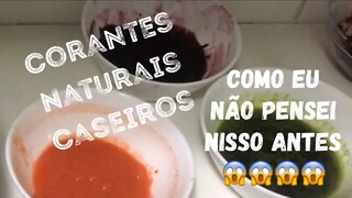 Como Fazer Corantes Naturais em casa - Corante para usar em qualquer doce ou salgado