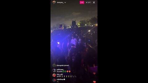 LUH TYLER IG LIVE: Luh Tyler Having A Blast At A Event, Whole Crowd Lit (11-03-23)