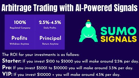 SumoSignals Review | Arbitrage Trading with AI-Powered Signals 🤖