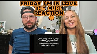 The Cure - Friday I'm In Love | REACTION / BREAKDOWN ! (WISH) Real & Unedited