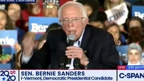 Bernie Sanders Presidential Campaign Rally In San Jose California