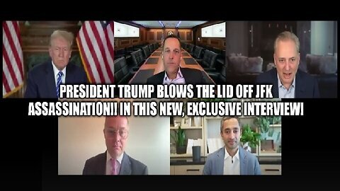 President Trump Blows the Lid Off JFK Assassination! In This New, Exclusive Interview!