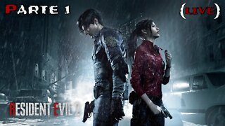 Resident Evil 2: Jogando em Live - O inicio do Horror (Parte 1) (Playthrough)