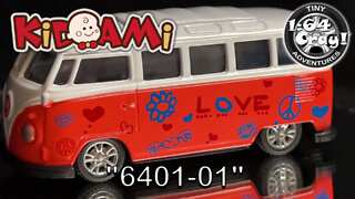 "6401-01" Love Bus in Coral- Model by KIDAMI