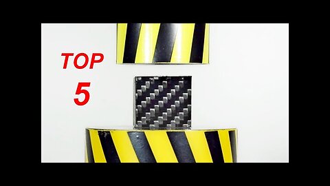 TOP 5 BEST HYDRAULIC PRESS VIDEOS