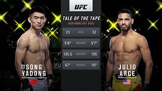 Song Yadong vs Julio Arce | FREE FIGHT | UFC Vegas 72