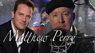 Matthew Perry DEAD. Known as Chandler Bing from Friends - Tribute by Martyn Lucas