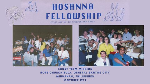 Philippines Mission | October 1991 | J.A.M.