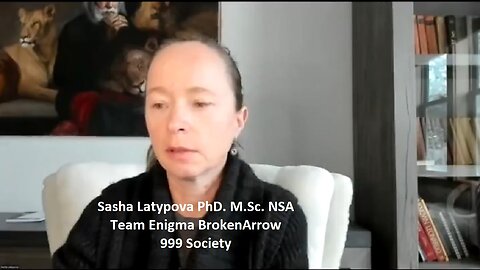 Dr. Sasha Latypova NSA: Intent to Harm - Evidence of the Conspiracy to Commit Mass Murder by the US DOD, HHS, Pharma Cartel